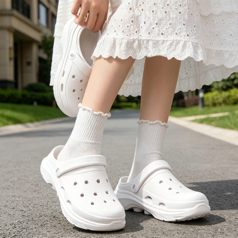 Women Shoes Skechers - Skechers Damen-Hausschuhe, leichte, weiche, rutschfeste, atmungsaktive