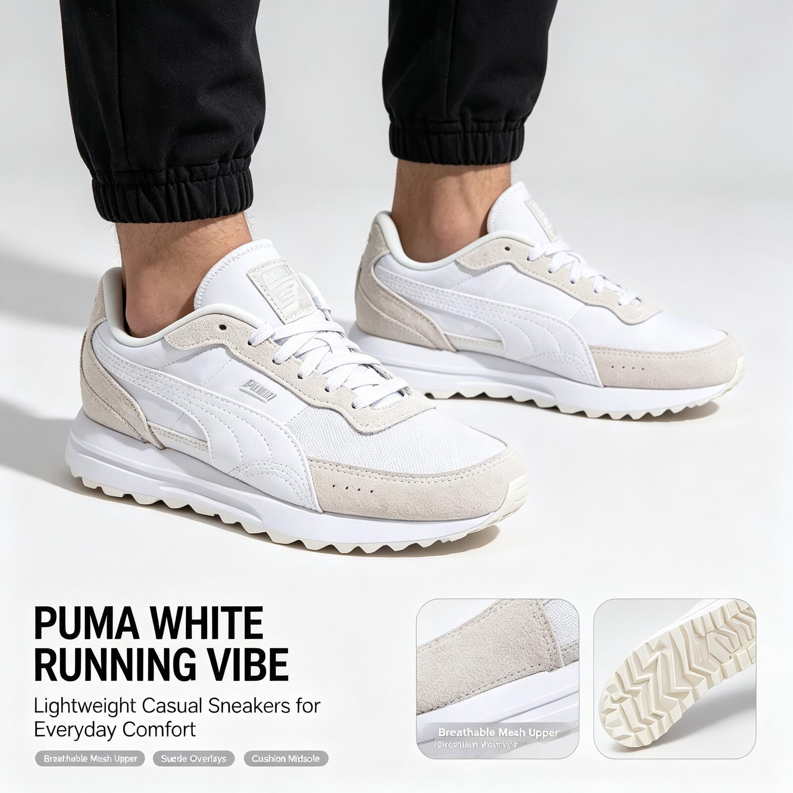 Women Shoes Puma - Neue heiße Puma weiße leichte Laufschuhe