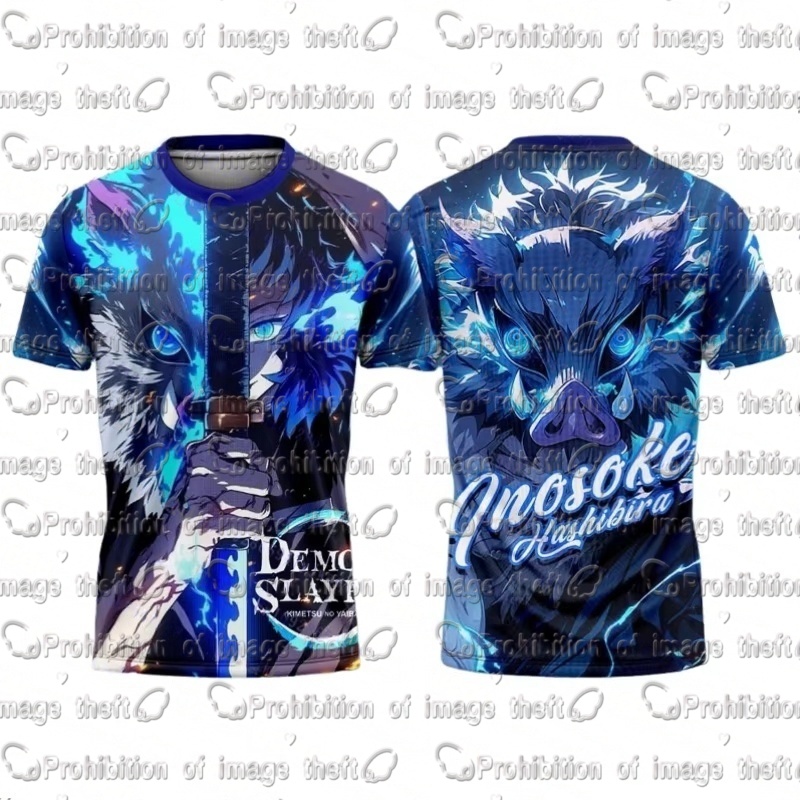 Women'S Shoes For Crews - 2026 Sommer Cartoon Rundhals T-Shirt Inosuke