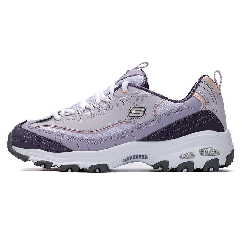 Women Shoes Skechers - Skechers Damen-Sneaker mit dicker Sohle, Casual-Schuhe