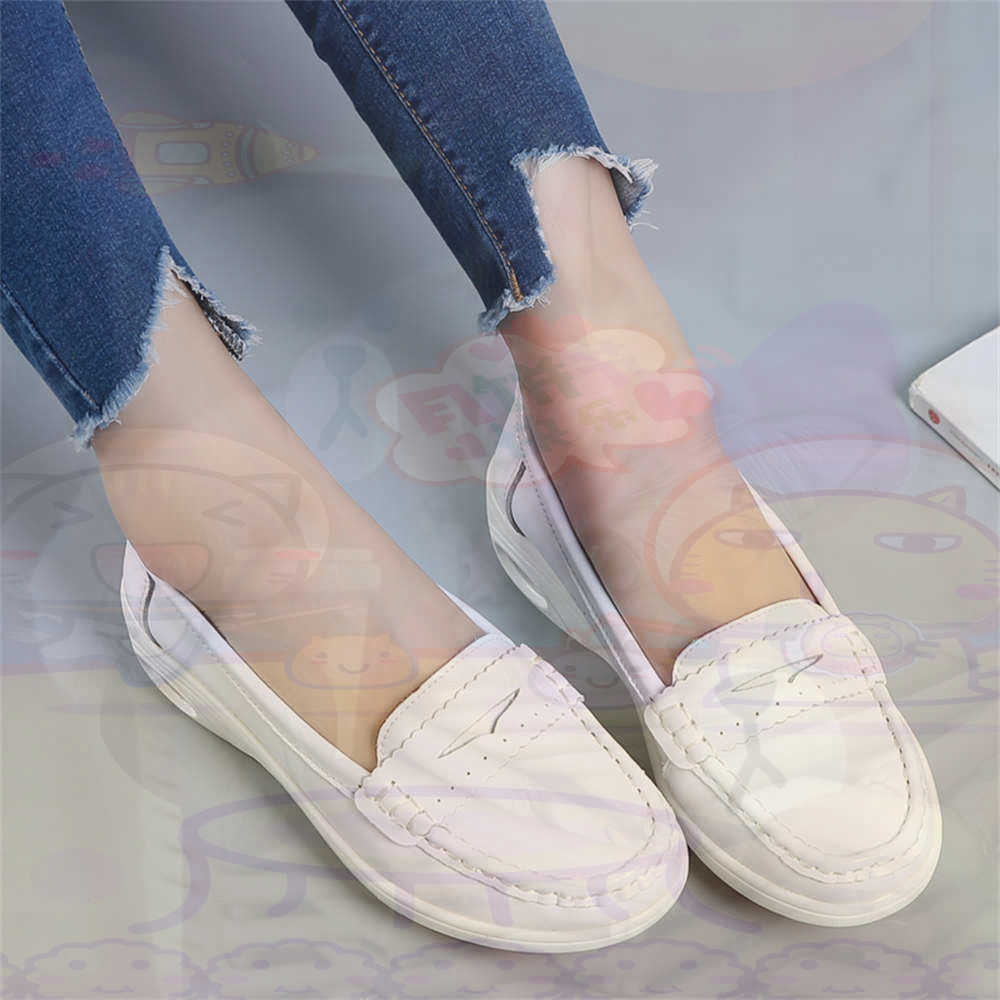Women Shoes Types Name - Weiche Slip-on Damen Große Größe Schuhe