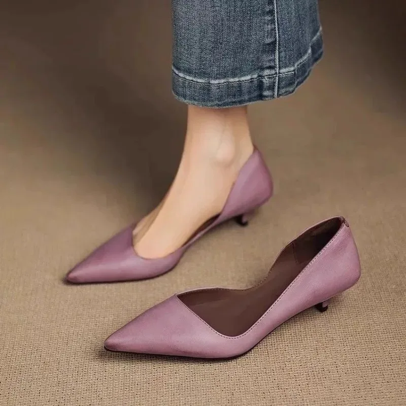 Women Shoes On Sale - Damen-Stiletto-Absätze mit spitzem Zehenbereich, modisch, vielseitig,