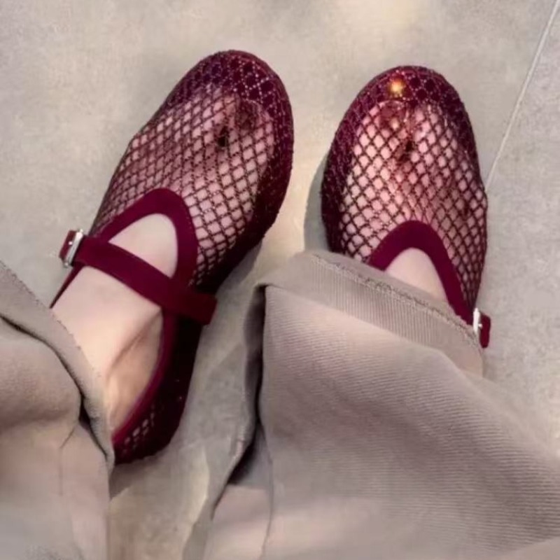 Women'S Shoes Everyday - Hohle Strass-Baotou-Sandalen für Damen 2026 –