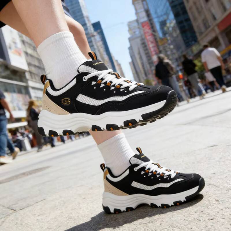 Skechers D Lites Damen Chunky  – Women Shoes Skechers Bewertung und Preis