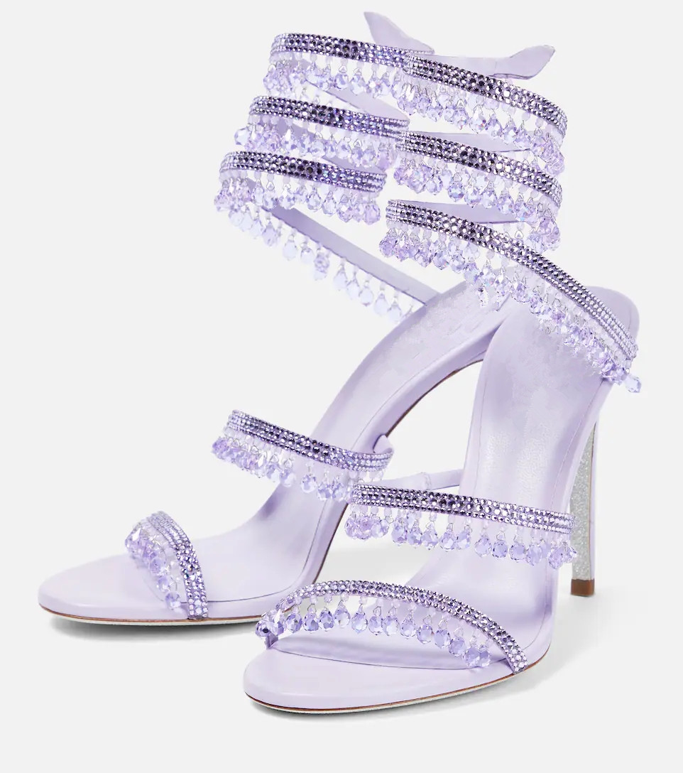 Sexy grüne Kristall-Fransen-St – Rhinestone Sandal Women Bewertung und Preis