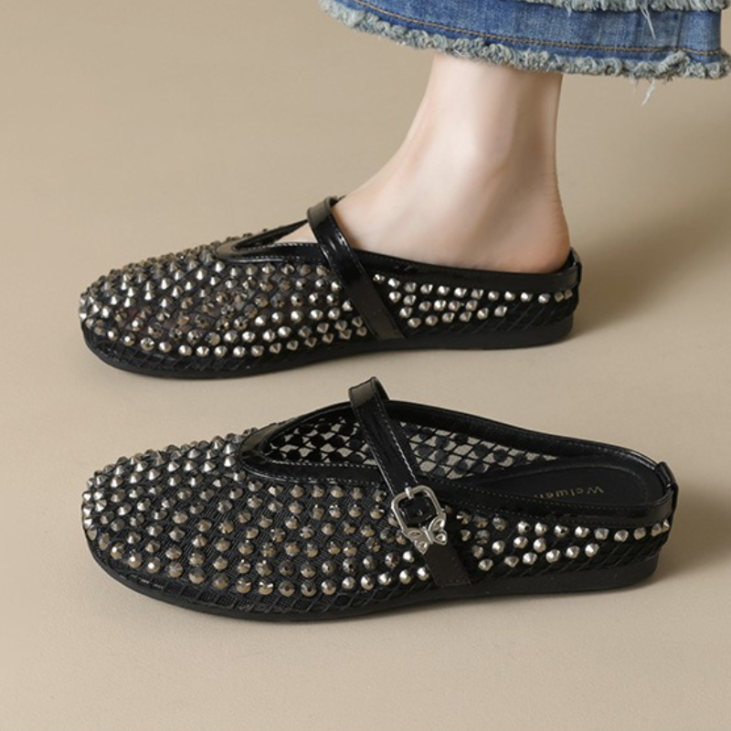 Mesh Strass Marke Hausschuhe F – Rhinestone Sandal Women Bewertung und Preis