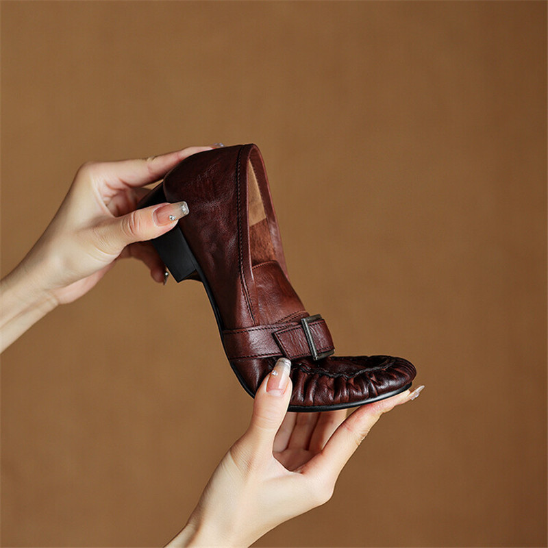 Neue Herbst Echt leder Frauen  – Women'S Shoes Everyday Bewertung und Preis