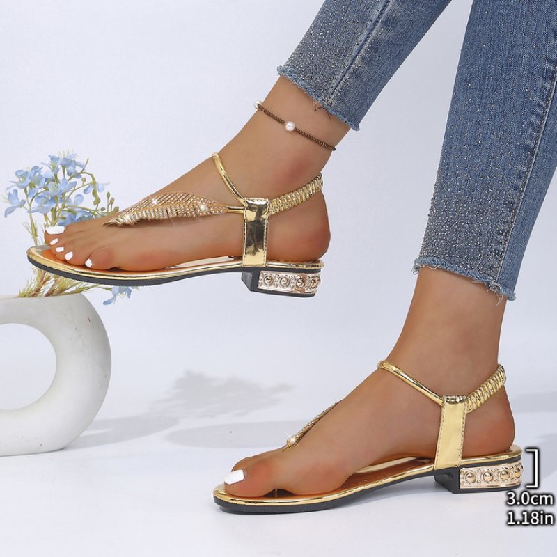 2026 Neue Damen-Sandalen mit S – Rhinestone Sandal Women Bewertung und Preis